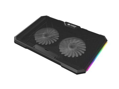 Fury Gunbai G3 Laptop Cooling Pad 14.1-17.3" 2 fans, RGB... - 2