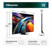 Hisense 75" UR9S - 2