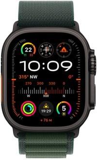 Apple Watch 49mm Loop: Dark Green Alpine Loop - Small -... - 2