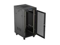 Lanberg Rack Cabinet 19" Free-Standing 24U/600X800 (FlAT... - 2 Lanberg Rack Cabinet 19" Free-Standing 24U/600X800 (FlAT... - 2