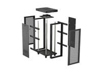 Lanberg Rack Cabinet 19" Free-Standing 24U/600X800 (FlAT... - 6 Lanberg Rack Cabinet 19" Free-Standing 24U/600X800 (FlAT... - 6