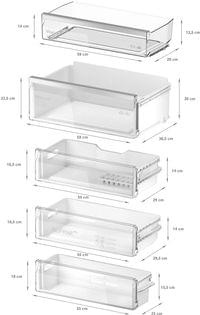 Bosch KBN96ADD0, SER6, BI fridge-freezer XXL, NoFrost... - 7