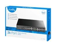 Cudy GS1024 24-Port Gigabit Metal Switch, 24 Gigabit RJ45... - 3