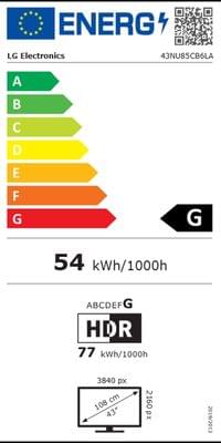 LG 43NU850B3LA, 43&amp;quot; 4K Ultra HD Smart TV,... - 4