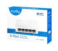 Cudy FS105D 5-Port 10/100 Mbps Desktop Switch, 5 10/100M... - 3