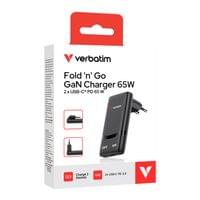 Verbatim Fold &amp;#039;n&amp;#039; Go GaN Charger 65W EU... - 11