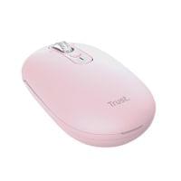 TRUST Seron Slim Multi-Wireless Hyperscroll Mouse Pink - 2