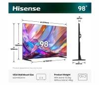 Hisense 98" E7S, 4K Ultra HD 3840x2160, Quantum Dot,... - 2