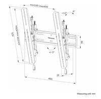 Neomounts Level-850 TV mount wall 40-75&amp;quot; - tiltable -... - 14