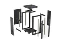 Lanberg Rack Cabinet 19" Free-Standing 24U/600X600 (FlAT... - 6 Lanberg Rack Cabinet 19" Free-Standing 24U/600X600 (FlAT... - 6