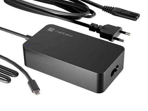 Natec Natec Laptop Charger Grayling GAN USB-C 65W for... - 2