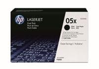 HP 05X Black Dual Pack LaserJet Toner Cartridges