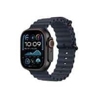 Apple Watch 49mm Band: Navy Ocean Band - Black Titanium... - 2