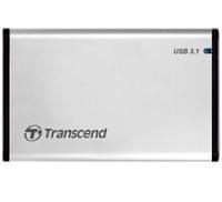 Transcend 0GB StoreJet 2.5&amp;quot; (SATA), USB 3.1, Aluminum... - 0