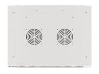Lanberg rack cabinet 19&amp;quot; wall-mount 12U/600x450 for... - 6