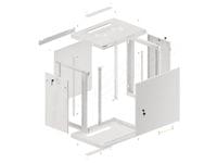 Lanberg rack cabinet 19&amp;quot; wall-mount 12U/600x450 for... - 11