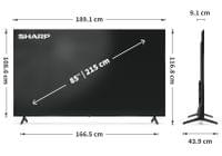 Sharp 85HP5265E, 85" QLED Google TV, 4K Ultra HD... - 7 Sharp 85HP5265E, 85" QLED Google TV, 4K Ultra HD... - 7