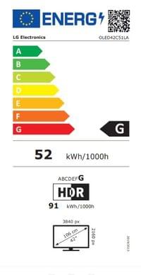 LG OLED42C51LA, 42&amp;quot; UHD OLED evo, 4K (3840 x 2160),... - 10