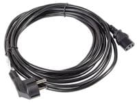 Lanberg CEE 7/7 -&amp;gt; IEC 320 C13 power cord 5m VDE, black - 2