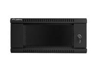 Lanberg rack cabinet 19&amp;quot; wall-mount 4U / 600x450 for... - 2