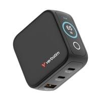 Verbatim Mini GaN Charger 65W with Display - 2