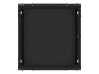 Lanberg rack cabinet 19&amp;quot; wall-mount 12U/600x450 for... - 14