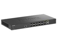 D-Link 12 Port Smart Managed Switch including 10x10 SFP+... - 2