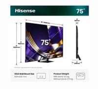 Hisense 75"U7S Pro, 4K Ultra HD 3840x2160, ULED, FALD,... - 2 Hisense 75"U7S Pro, 4K Ultra HD 3840x2160, ULED, FALD,... - 2