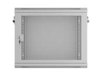 Lanberg rack cabinet 19&amp;quot; wall-mount 9U/600x450 with... - 6