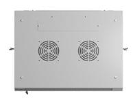 Lanberg rack cabinet 19&amp;quot; wall-mount 9U/600x450 with... - 7