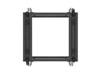 Lanberg open rack 19&amp;quot; 15U 600x600-1100 adjustable, black - 3