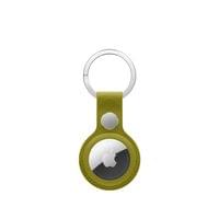 Apple AirTag FineWoven Key Ring - Chartreuse - 1