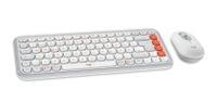 Logitech Pop Icon Combo - White - US INT'L - BT - N/A -... - 2