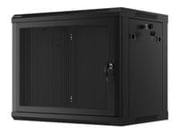 Lanberg rack cabinet 19&amp;quot; wall-mount 9U/600x450 with... - 8