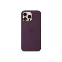 Apple iPhone 16 Pro Max Silicone Case with MagSafe - Plum - 1