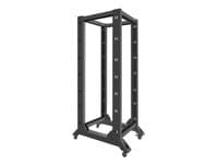 Lanberg open rack 19&amp;quot; 32U  600x800, black - 2