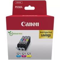 Canon CLI-521 C/M/Y Multi Pack - 0