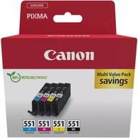 Canon CLI-551 C/M/Y/BK Multipack - 1 Canon CLI-551 C/M/Y/BK Multipack - 1