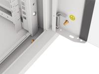 Lanberg rack cabinet 19&amp;quot; wall-mounted 4U 600 fast... - 6