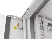 Lanberg rack cabinet 19&amp;quot; wall-mounted 4U 600 fast... - 11