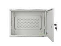 Lanberg rack cabinet 19&amp;quot; wall-mount 4U+3u/540x200... - 14