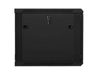 Lanberg rack cabinet 19&amp;quot; wall-mount 9U / 600x600 for... - 3