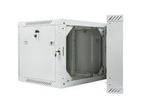 Lanberg rack cabinet 19&amp;quot; double-section wall-mount 9U /... - 3