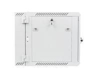 Lanberg rack cabinet 19&amp;quot; double-section wall-mount 9U /... - 4
