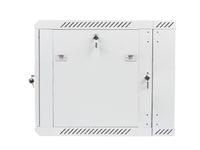 Lanberg rack cabinet 19&amp;quot; double-section wall-mount 9U /... - 6