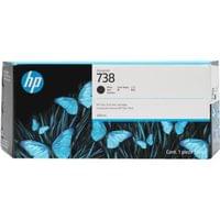 HP 738 300-ml Black DesignJet Ink Cartridge - 2 HP 738 300-ml Black DesignJet Ink Cartridge - 2