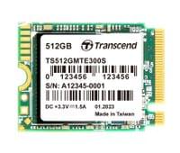 Transcend 512GB, M.2 2230, PCIe Gen3x4, NVMe, 3D TLC,...