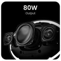 HiFuture ORBIT Black, 80W Output (Max.power), Built-in... - 3
