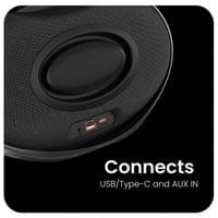HiFuture ORBIT Black, 80W Output (Max.power), Built-in... - 4