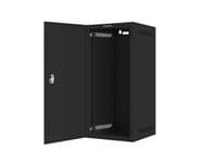Lanberg rack cabinet 10&amp;quot; wall-mount 12U/280x310 for... - 4